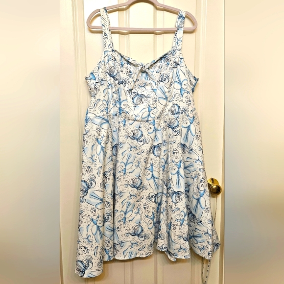 Disney Torrid Cinderella sleeveless dress w/pockets, 97% cotton - Picture 1 of 9